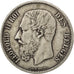 BELGIUM, 5 Francs, 5 Frank, 1871, KM #24, EF(40-45), Silver, 24.77