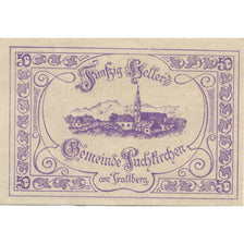 Banknote, Austria, Puchkirchen, 50 Heller, village, 1920 UNC(63) Mehl:FS 789