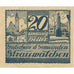 Banknote Austria Strasswalchen, 20Heller, village, 1920, UNC(63), Mehl:FS 1047a