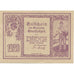Banknote, Austria, Eberstalzell, 50Heller, personnage, 1920 UNC(63) Mehl:FS 146a