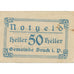 Banknote, Austria, Bruck, 50 Heller, Texte 1920-12-31, AU(55-58), Mehl:FS 107IIb