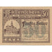 Banknote, Austria, Amstetten, 50 Heller, Eglise, 1920 UNC(63) Mehl:FS 37Ia