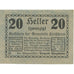 Banknote, Austria, Kirchheim, 20 Heller, Texte 1920-08-01 UNC(63) Mehl:FS 447IIa