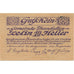 Banknote, Austria, Thanstetten, 10 Heller, Blason, 1920, UNC(63) Mehl:FS 1068a