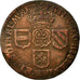 Monnaie, Pays-Bas espagnols, NAMUR, Philip V of Spain, Liard, 1709, Namur, TB