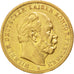 German States, 20 Mark, 1877, Bayreuth, KM #505, EF(40-45), Gold, 7.89