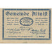 Banknote, Austria, Altaist, 10 Heller, ferme 1920-12-31, UNC(63), Mehl:FS 23b3