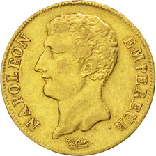FRANCE, Napoléon I, 20 Francs, 1803, Paris, KM #661, EF(40-45), Gold, Gadoury #.