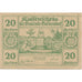 Banknote, Austria, Gneixendorf, 20 Heller, Monument, 1920 MS(60-62) Mehl:FS 241