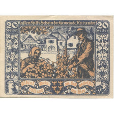 Banknote, Austria, Kritzendorf, 20 Heller, personnage, 1920 UNC(63) Mehl:FS 484a