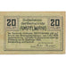 Banknote, Austria, Ampflwang, 20 Heller, Mine, 1920 EF(40-45) Mehl:FS 36a