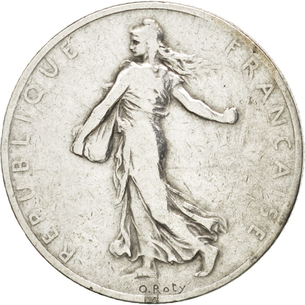 FRANCE, Semeuse, 2 Francs, 1898, Paris, KM #845.1, VF(20-25), Silver, 27,...