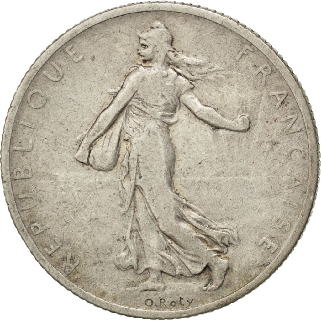 FRANCE, Semeuse, 2 Francs, 1899, Paris, KM #845.1, VF(20-25), Silver, 27,...