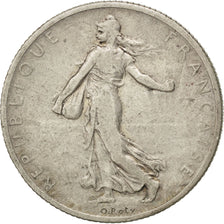 FRANCE, Semeuse, 2 Francs, 1899, Paris, KM #845.1, VF(20-25), Silver, 27,...