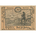 Banknote Austria St Peter I/d Au, 20 Heller, champs, 1920 UNC(63) Mehl:FS 923Aa