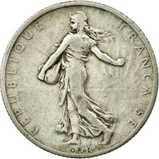 Moneta, Francia, Semeuse, 2 Francs, 1902, MB+, Argento, KM:845.1, Gadoury:532