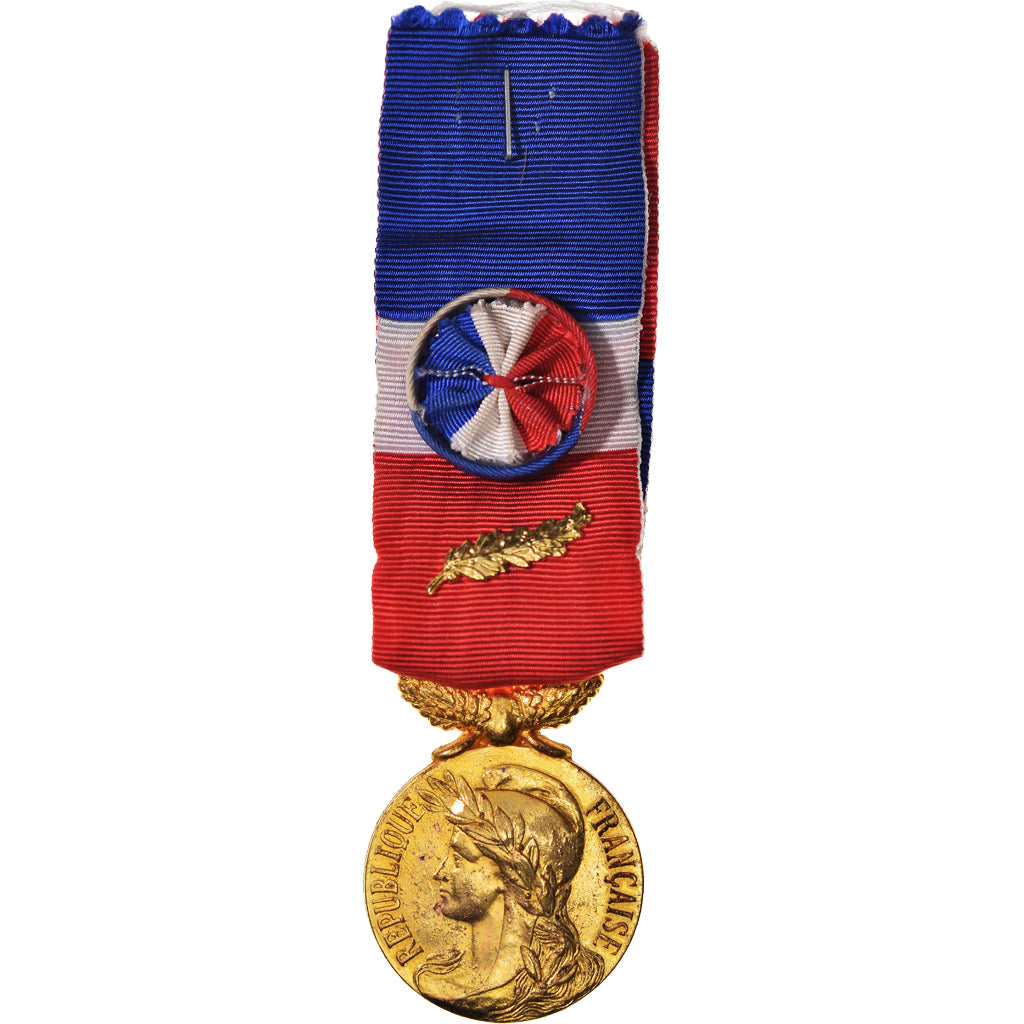 Francja, Médaille d'honneur du travail, medal, 1988, Bardzo dobra jakość