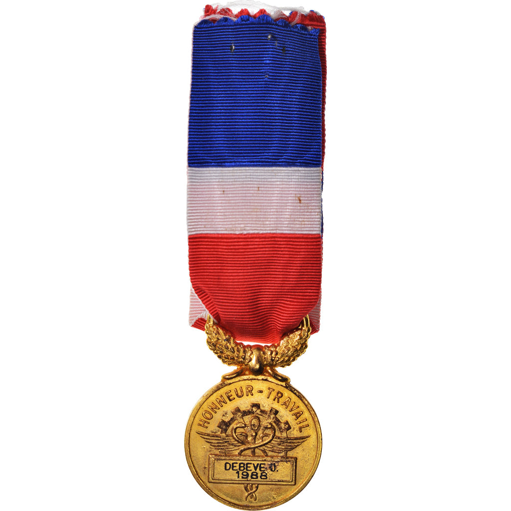 Francja, Médaille d'honneur du travail, medal, 1988, Bardzo dobra jakość