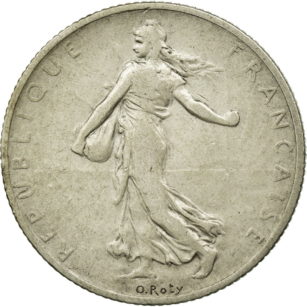 Coin, France, Semeuse, 2 Francs, 1902, VF(20-25), Silver, KM:845.1, Gadoury:532