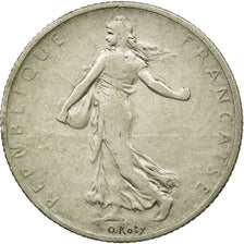 Coin, France, Semeuse, 2 Francs, 1902, VF(20-25), Silver, KM:845.1, Gadoury:532