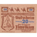 Banknote, Austria, Timelkam, 20 Heller, Blason, 1920, UNC(63), Mehl:FS 1072