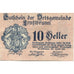 Banknote, Austria, Ernstbrunn, 10 Heller, Blason 1921 UNC(63) Mehl:FS 183a