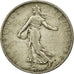 Munten, Frankrijk, Semeuse, 2 Francs, 1908, ZF, Zilver, KM:845.1, Gadoury:532