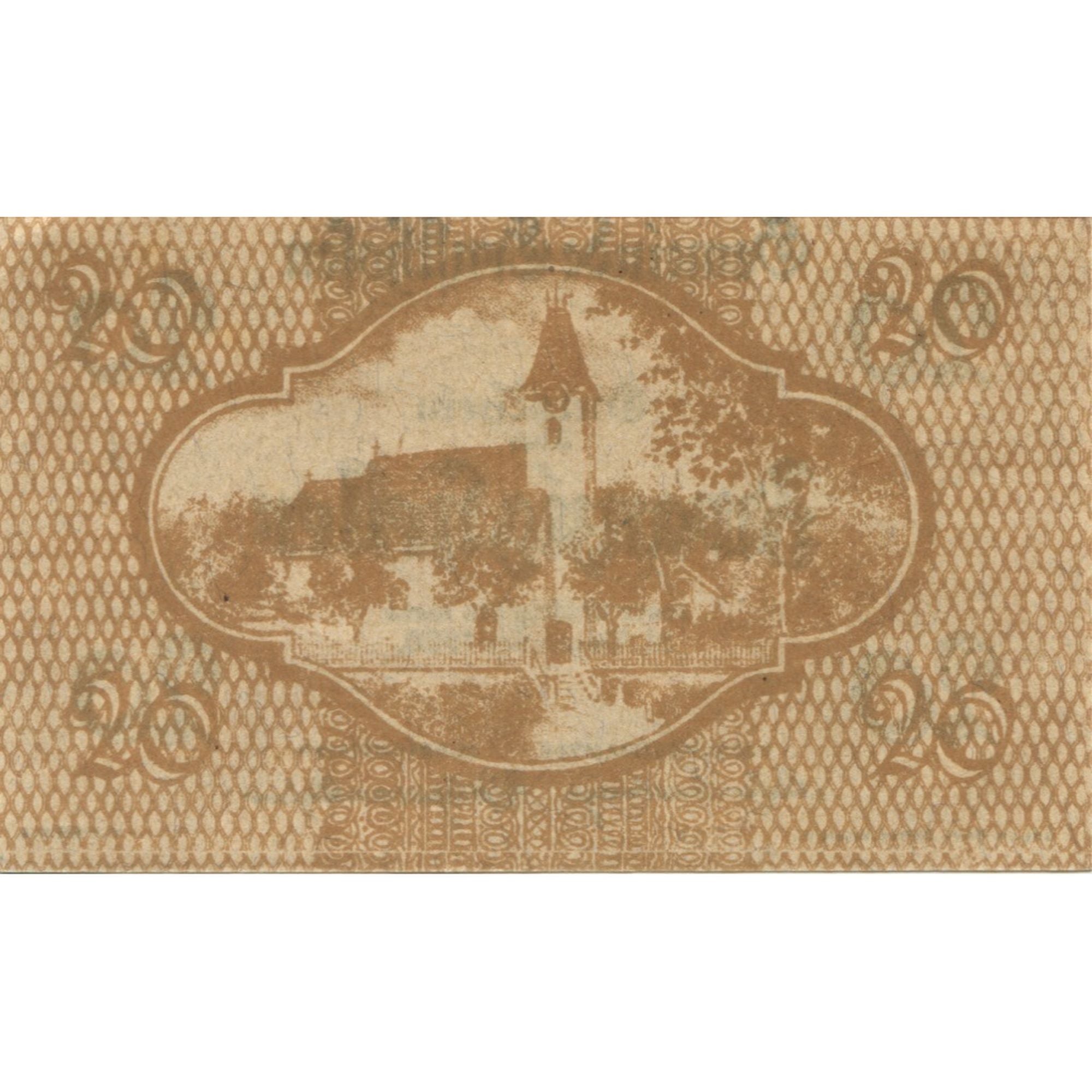 Banknote, Austria, Ernsthofen, 20 Heller, Eglise, 1920, UNC(63) Mehl:FS 184a