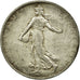 Coin, France, Semeuse, 2 Francs, 1909, EF(40-45), Silver, KM:845.1, Gadoury:532