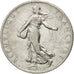 FRANCE, Semeuse, 2 Francs, 1909, Paris, KM #845.1, VF(30-35), Silver, 27,...