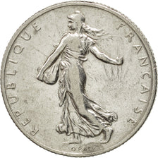 Munten, Frankrijk, Semeuse, 2 Francs, 1912, FR, Zilver, KM:845.1, Gadoury:532