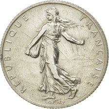 FRANCE, Semeuse, 2 Francs, 1914, Paris, KM #845.1, AU(55-58), Silver, 27,...