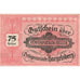 Banknote, Austria, Hargelsberg, 75 Heller, Texte, 1920, UNC(63) Mehl:FS 349IIa