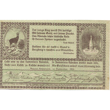 Banknote, Austria, Admont, 40 Heller, montagne, 1920, UNC(63), Mehl:FS 6a