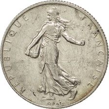 Francia, Semeuse, 2 Francs, 1916, BB+, Argento, KM:845.1, Gadoury:532