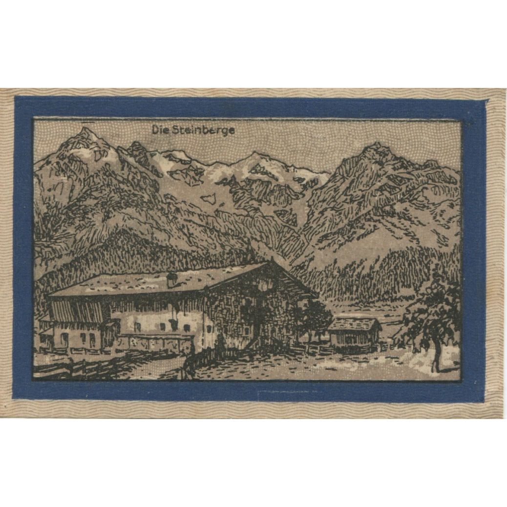 Banknote, Austria, Fieberbrunn, 50 Heller, chalet, 1920 UNC(63) Mehl:FS 200Ia