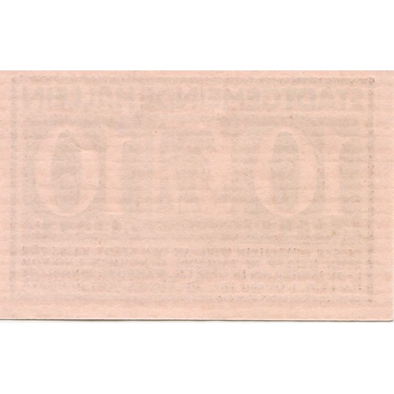 Geldschein, Österreich, Hallein, 10 Heller, Texte, 1920 UNZ- Mehl:FS 344Ia