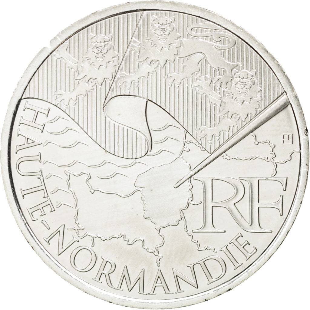 FRANCE, 10 Euro, 2010, Paris, KM #1656, VF(30-35), Silver, 29, 10.00