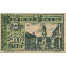Banknote, Austria, Fischamend, 10 Heller, rue, 1920 UNC(63) Mehl:FS 202