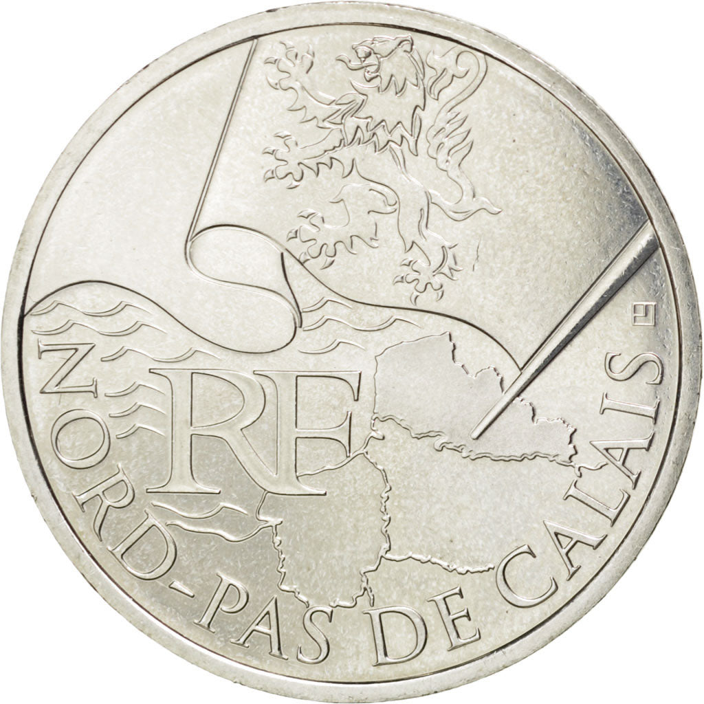 FRANCE, 10 Euro, 2010, Paris, KM #1664, MS(63), Silver, 29, 9.96