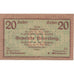 Banknote, Austria, Geiersberg, 20 Heller, Texte, 1920 UNC(63) Mehl:FS 227a