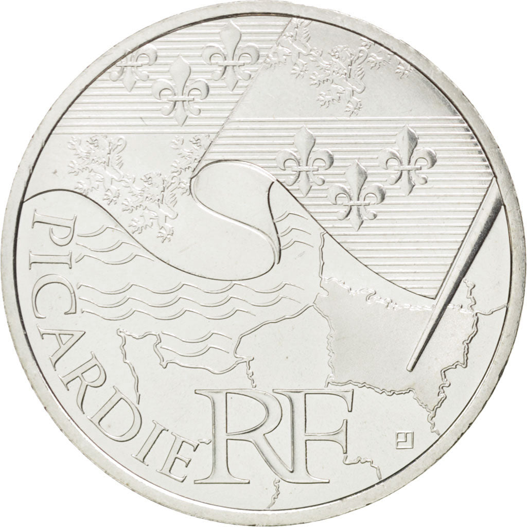 FRANCE, 10 Euro, 2010, Paris, KM #1666, MS(63), Silver, 29, 10.02