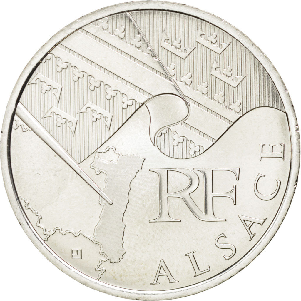 FRANCE, 10 Euro, 2010, Paris, KM #1652, MS(63), Silver, 29, 10.05