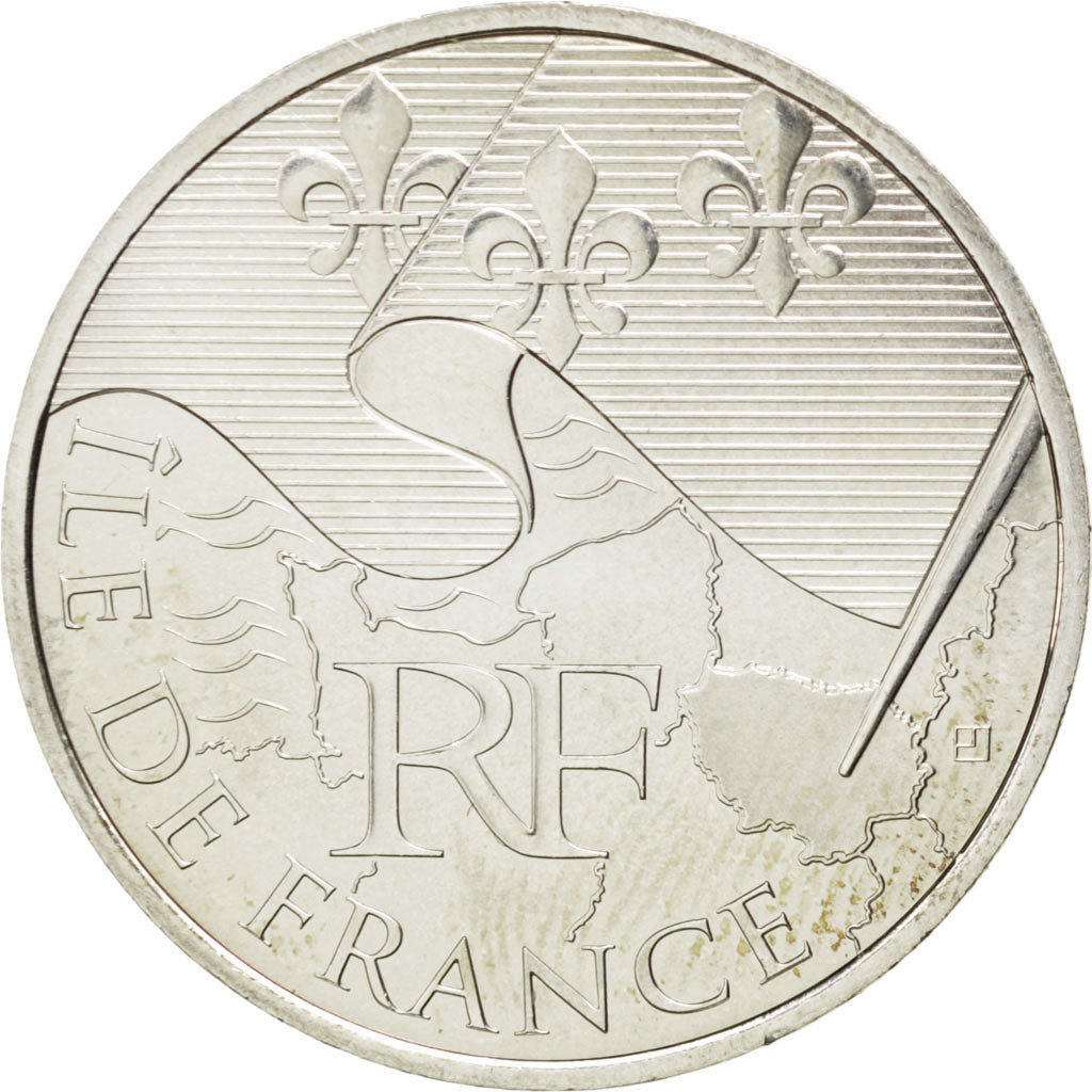 FRANCE, 10 Euro, 2010, Paris, KM #1657, MS(63), Silver, 29, 10.00