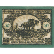 Banknote, Austria, Wippenham, 50 Heller, cheval, 1920 UNC(63) Mehl:FS 1247a