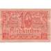 Banknote, Austria, Aichkirchen, 10 Heller, Texte, 1921 UNC(63) Mehl:FS 11