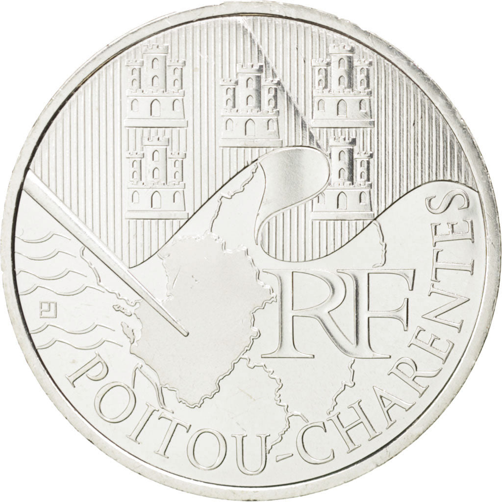 FRANCE, 10 Euro, 2010, Paris, KM #1667, MS(63), Silver, 29, 10.00