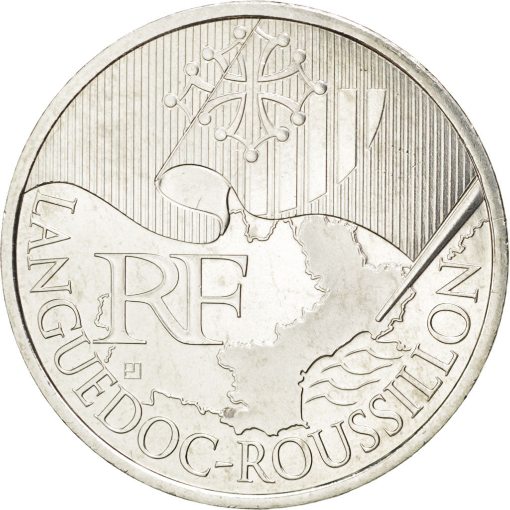 FRANCE, 10 Euro, 2010, Paris, KM #1659, MS(63), Silver, 29, 10.00