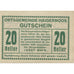 Banknote, Austria, Haigermoos, 20 Heller, Eglise, 1920 UNC(63) Mehl:FS 336