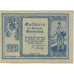 Banconote, Austria, Eberstalzell, 20 Heller, Eglise, 1920 SPL Mehl:FS 146